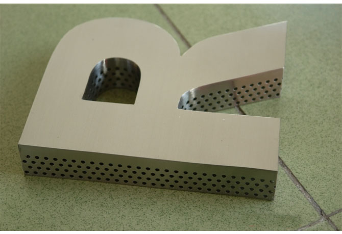 武汉不锈钢侧面发光字